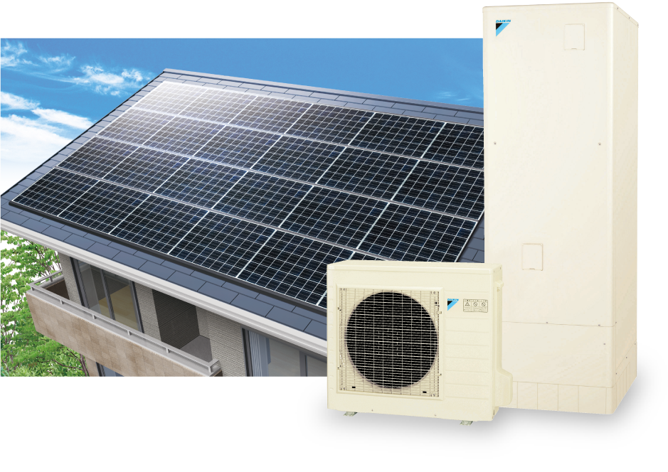 エコキュートに太陽光モード 八ヶ岳の不動産 土地探しなら甲斐田舎暮らしネットワーク